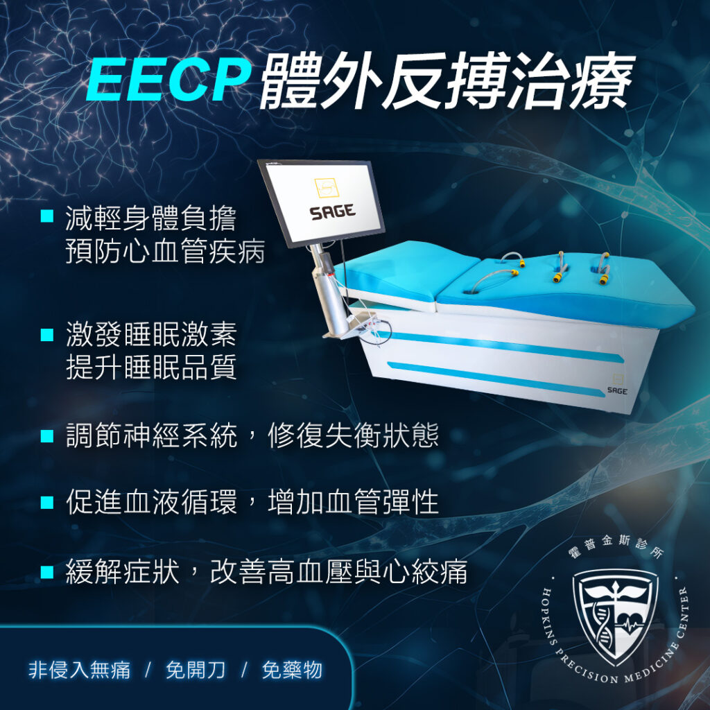 霍普金斯診所:DeepTMS與EECP新創睡眠療程助您告別睡眠困擾 2 EECP 體外反搏治療 1024x1024 1