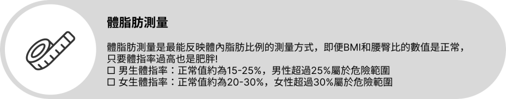 體脂肪測量