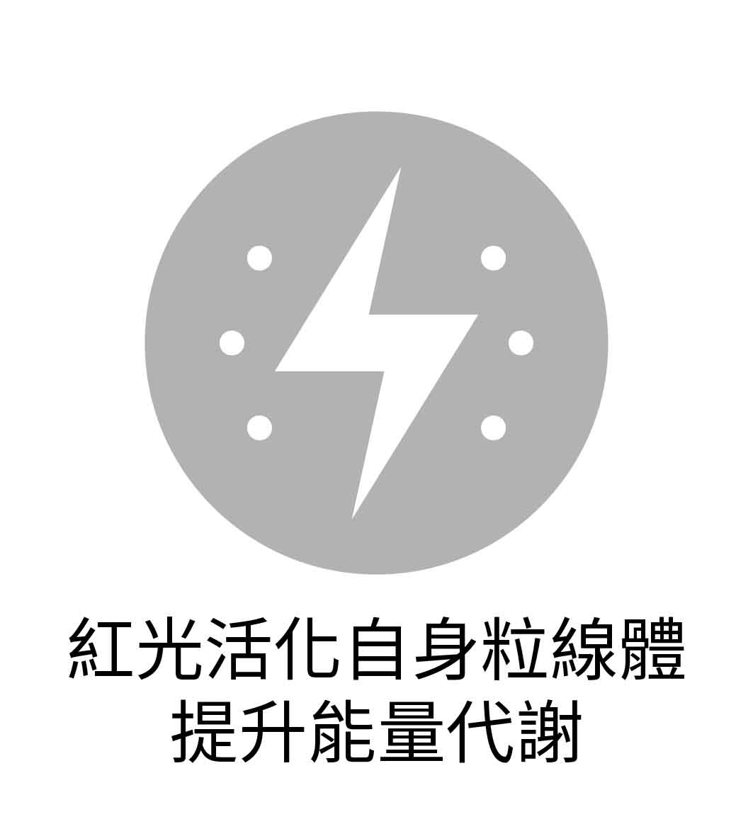 紅光活化自身粒線體提升能量代謝