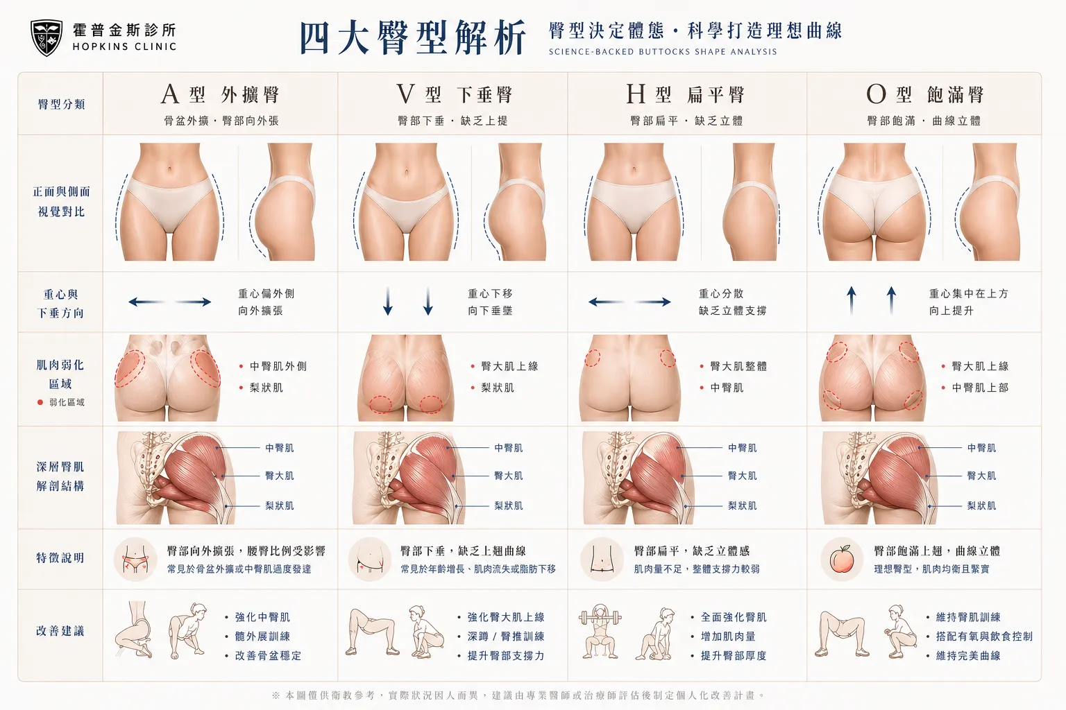 解析亞洲女性 4 大臀型困擾