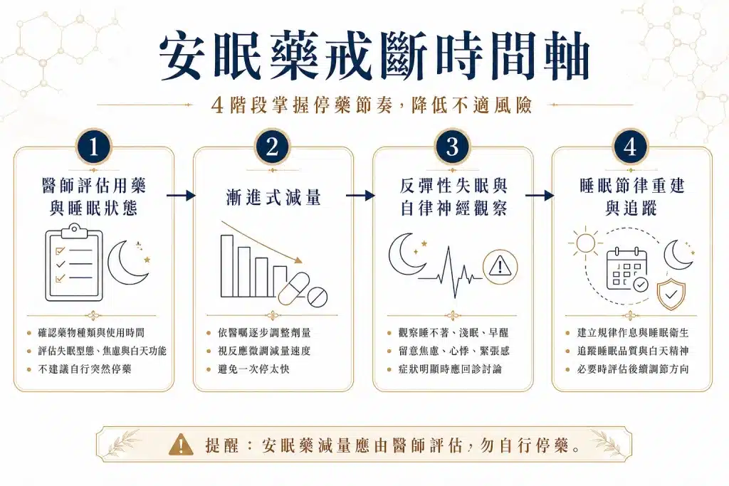 安眠藥戒斷時間軸與 Deep TMS 睡眠評估